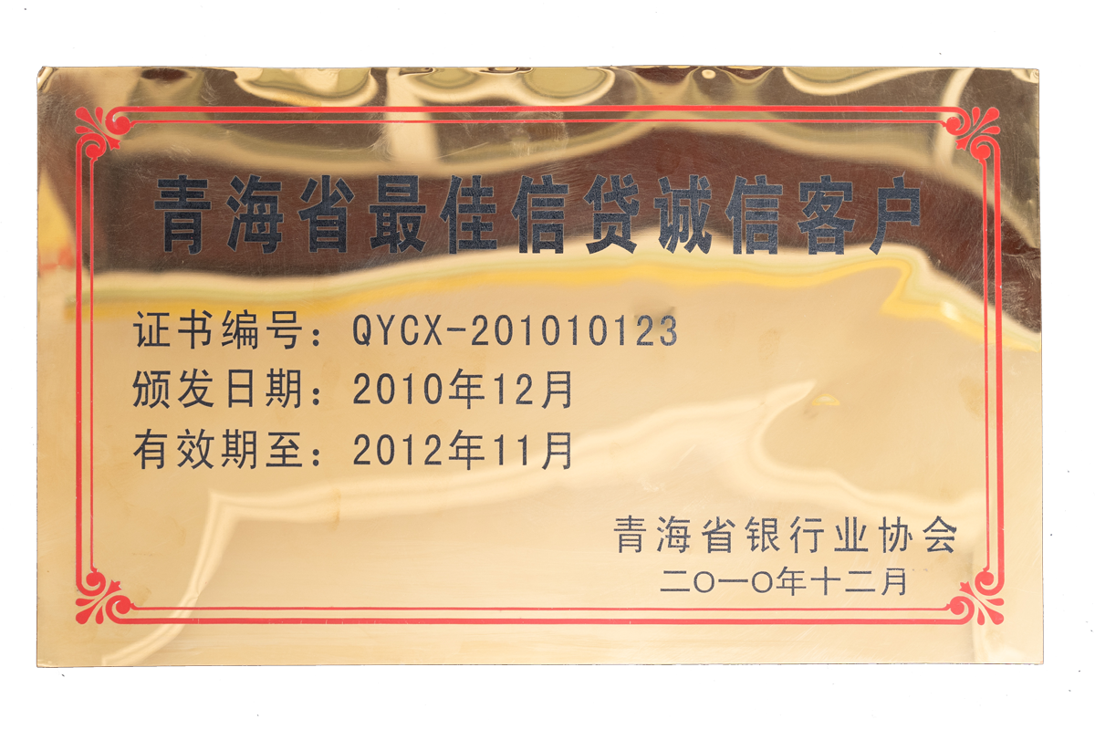 荣誉资质